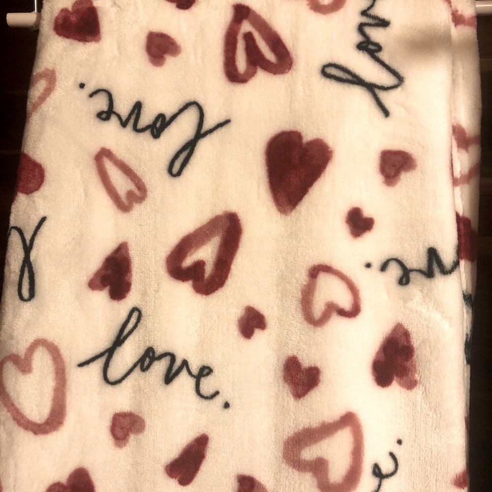 Rae Dunn Valentines Blanket